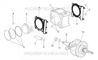Arbre moteur - Cylindre - Piston
