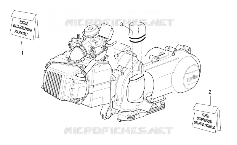 Moteur - Joints cylindre