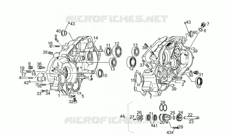 Carter moteur