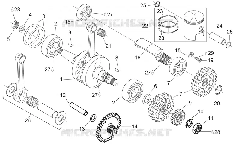 Arbre moteur - Ctre-arbre