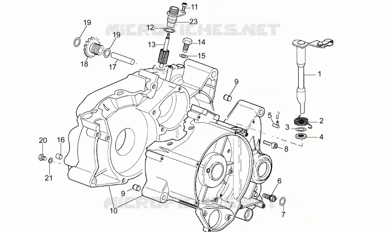 Carter moteur
