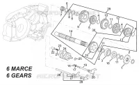 Arbre secondaire - 6 GEARS