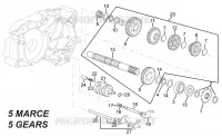 Arbre secondaire - 5 GEARS