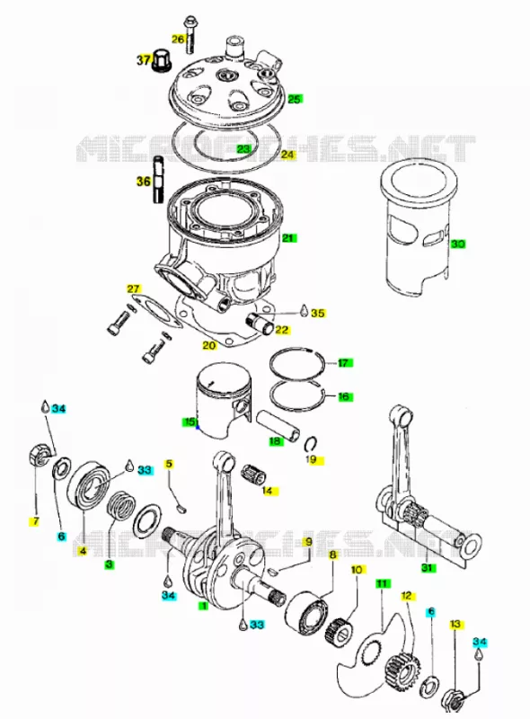 Arbre moteur