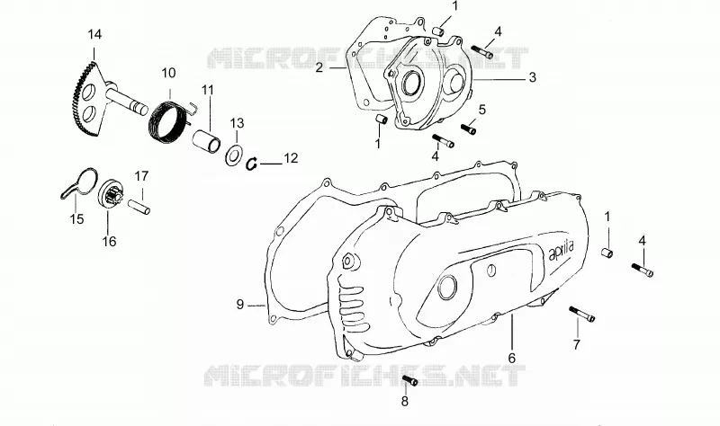 couvercles carter moteur