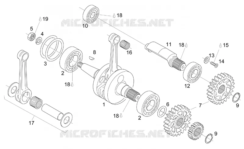 Arbre moteur - Ctre-arbre