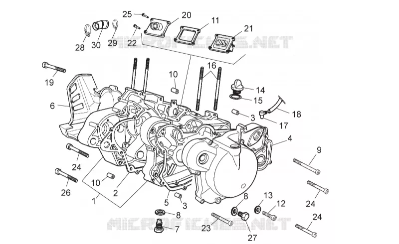 Carter moteur