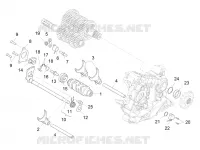 Boîte de vitesses / Selecteur / Desmodromique
