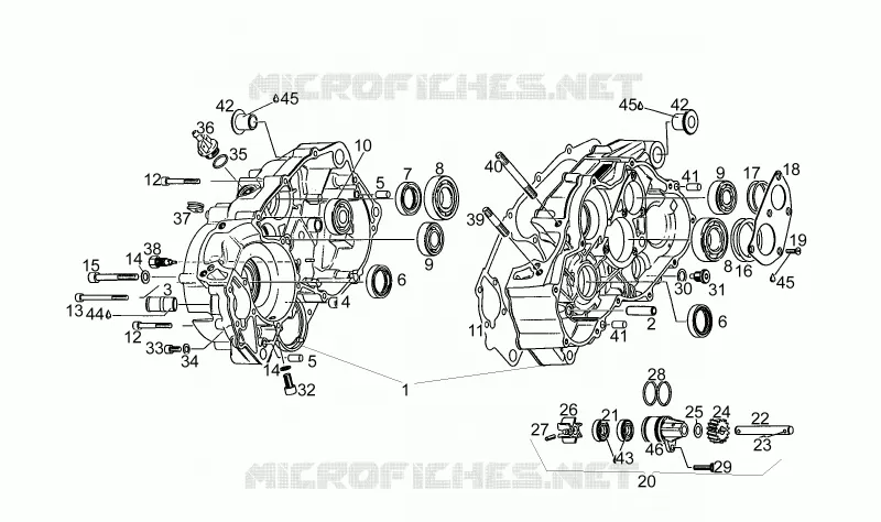 Carter moteur