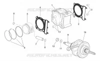 Arbre moteur - Cylindre - Piston