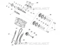Rear cylinder timing system