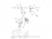 Carburateur complet - Raccord d'admission