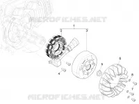 Volant magnetique