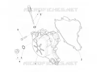 CARTER DE VOLANT MAGNETIQUE