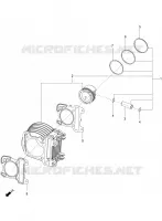 Groupe cylindre-piston-axe