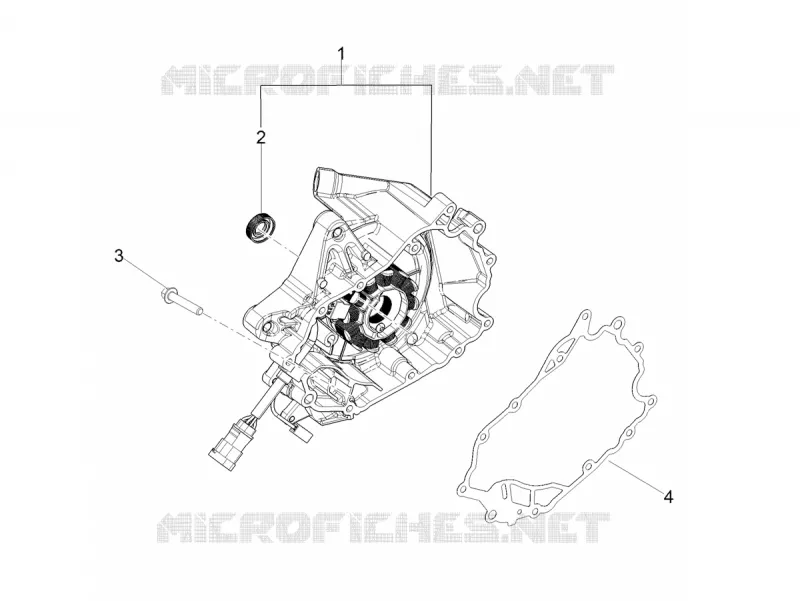 CARTER DE VOLANT MAGNETIQUE