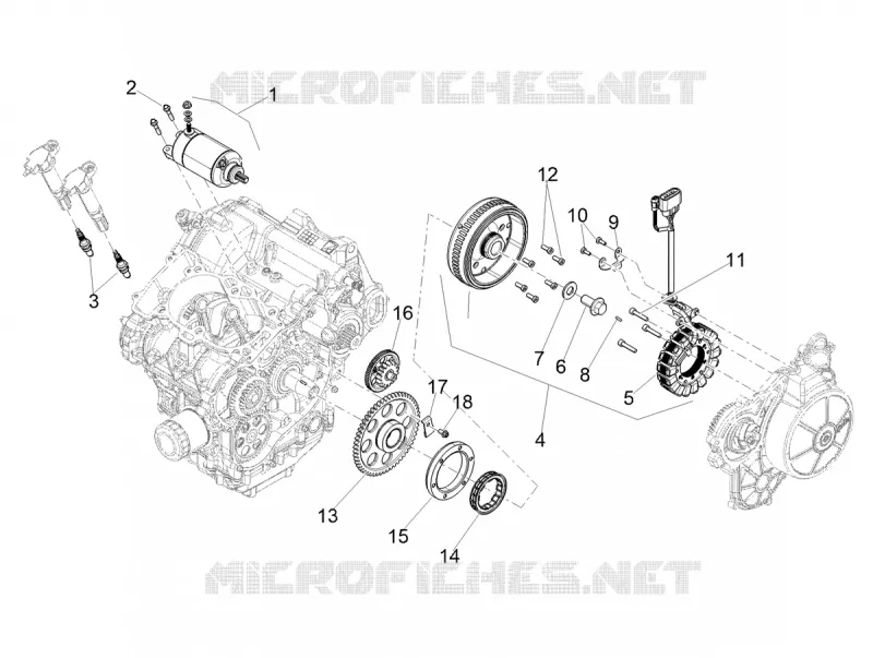 ALLUMAGE - ROTOR - STATOR