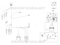 Circuit electrique arrière