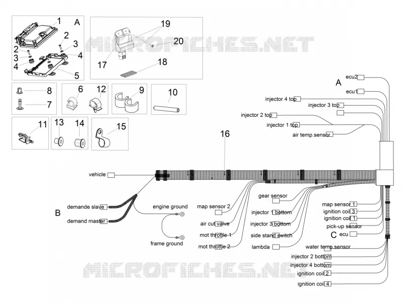 Circuit electrique cent.