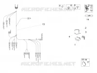Circuit electrique arrière