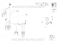 Circuit electrique arrière