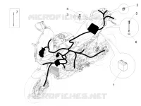 Circuit electrique arrière