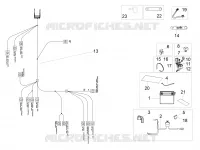 Circuit electrique arrière