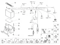 Circuit electrique arrière