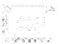 Circuit electrique arrière
