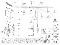 Circuit electrique arrière