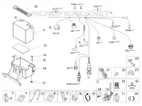 Circuit electrique arrière