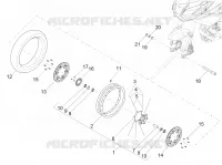 Roue AV nue