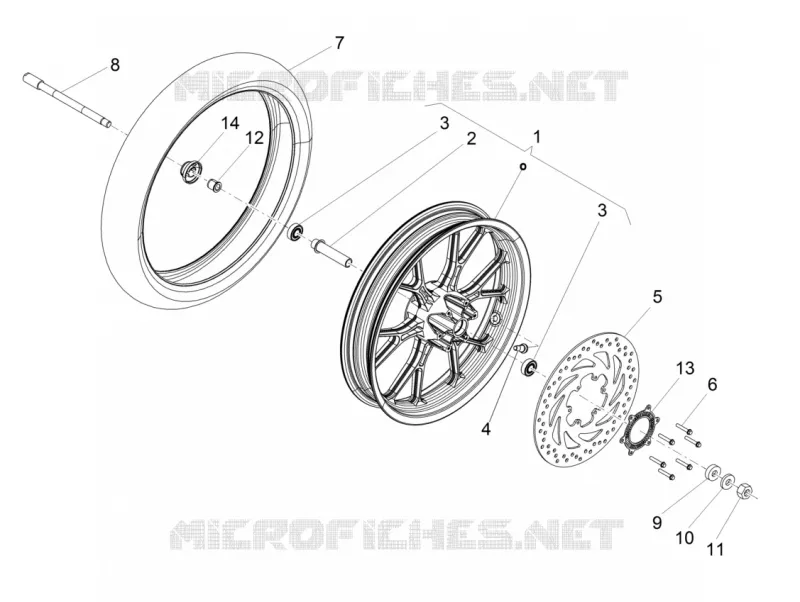 ROUE AVANT