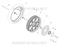 Roue avant