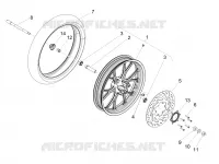 Roue avant