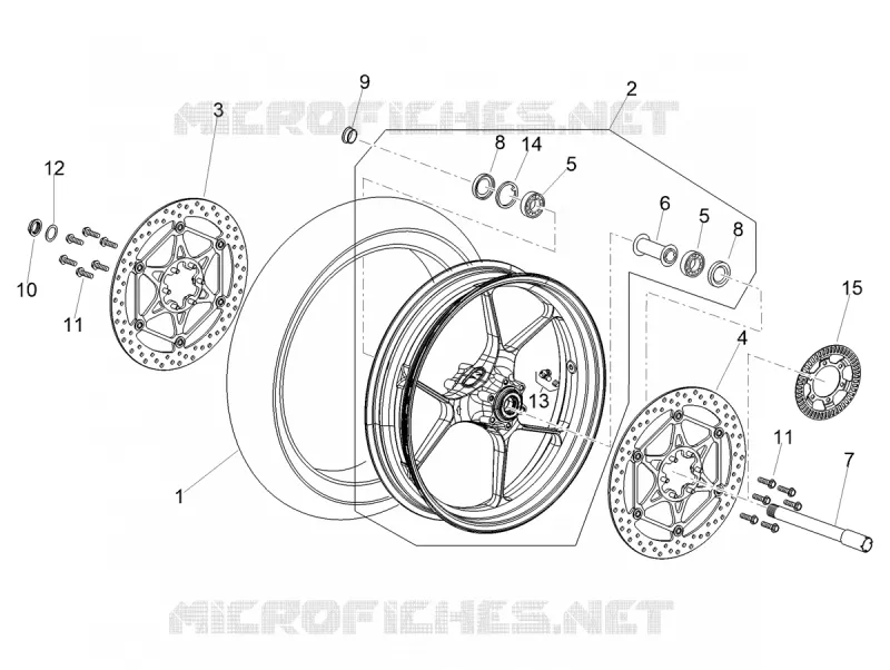 Roue avant