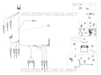CIRCUIT ELECTRIQUE ARRIERE