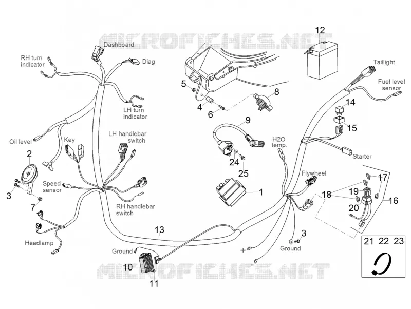 CIRCUIT ELECTRIQUE CENTRAL