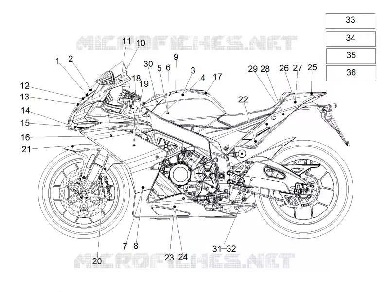 Circuit electrique AV