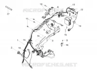 CIRCUIT ELECTRIQUE ARRIERE