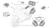 Acc.-Top cases, valises lat varié