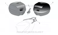 Acc. - Top cases, valises lat