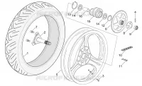 Roue arrière