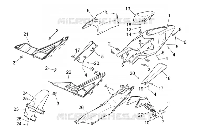 Carrosserie posterieure