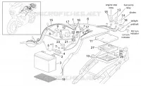 Circuit electrique arrière