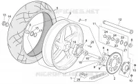 Roue arrière