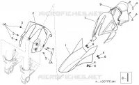 Carrosserie av. - Garde-boue AV