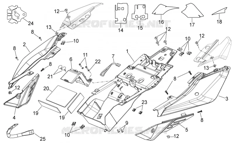 Carrosserie posterieure I