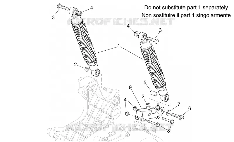 Suspension arriere