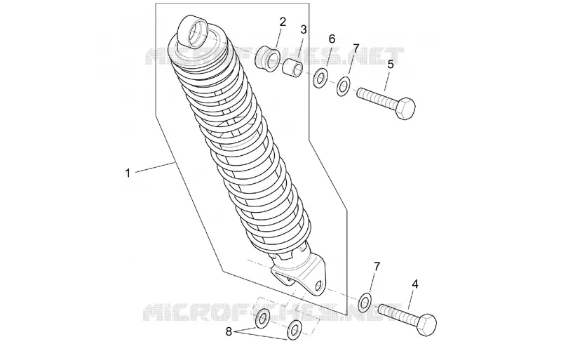 Suspension arriere